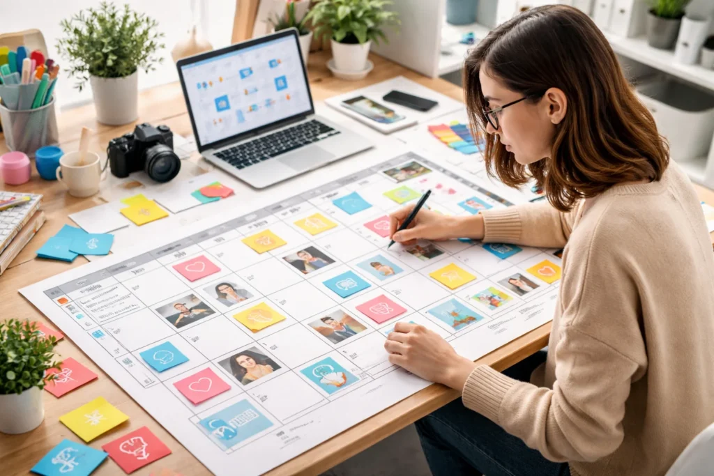 Publicar contenido con estrategia: ¿Por qué el azar no funciona en la organización de los posts?