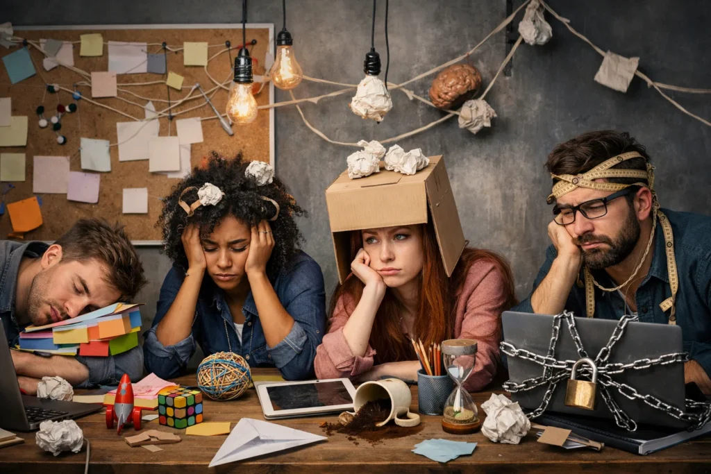 ¿El departamento de marketing está colapsado? Cómo salir del bloqueo creativo al crear contenido